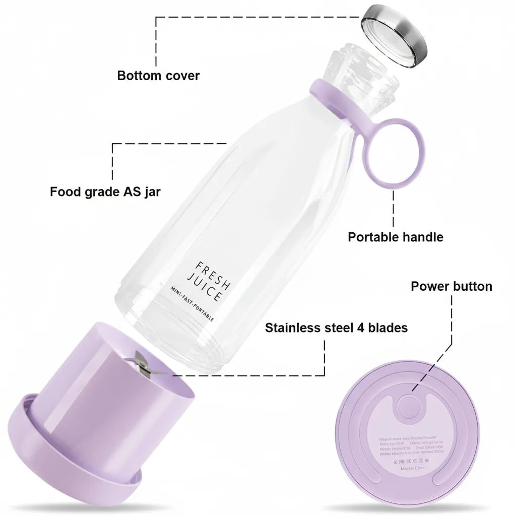 Travel Portable Mini Juice Blender